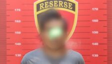 Poto : Tersangka RY (42) dugaan tindak pidana pemerkosaan dan perbuatan cabul terhadap anak