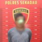 Poto : Tersangka RY (42) dugaan tindak pidana pemerkosaan dan perbuatan cabul terhadap anak